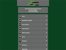 Tablet Screenshot of mtnmotorsports.net